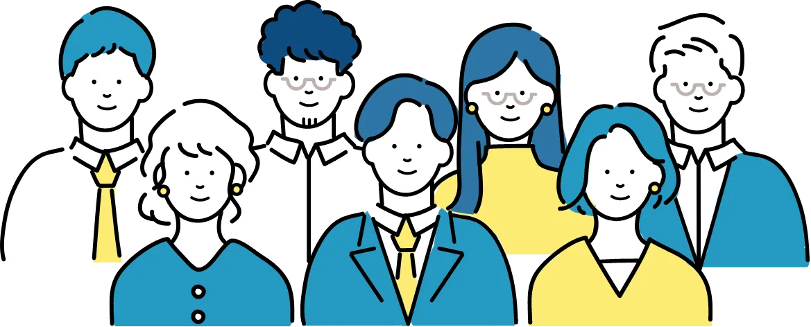 若手経営者が集まっております。